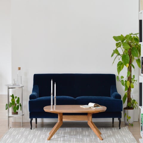Case Furniture Cross Oval Coffee Table