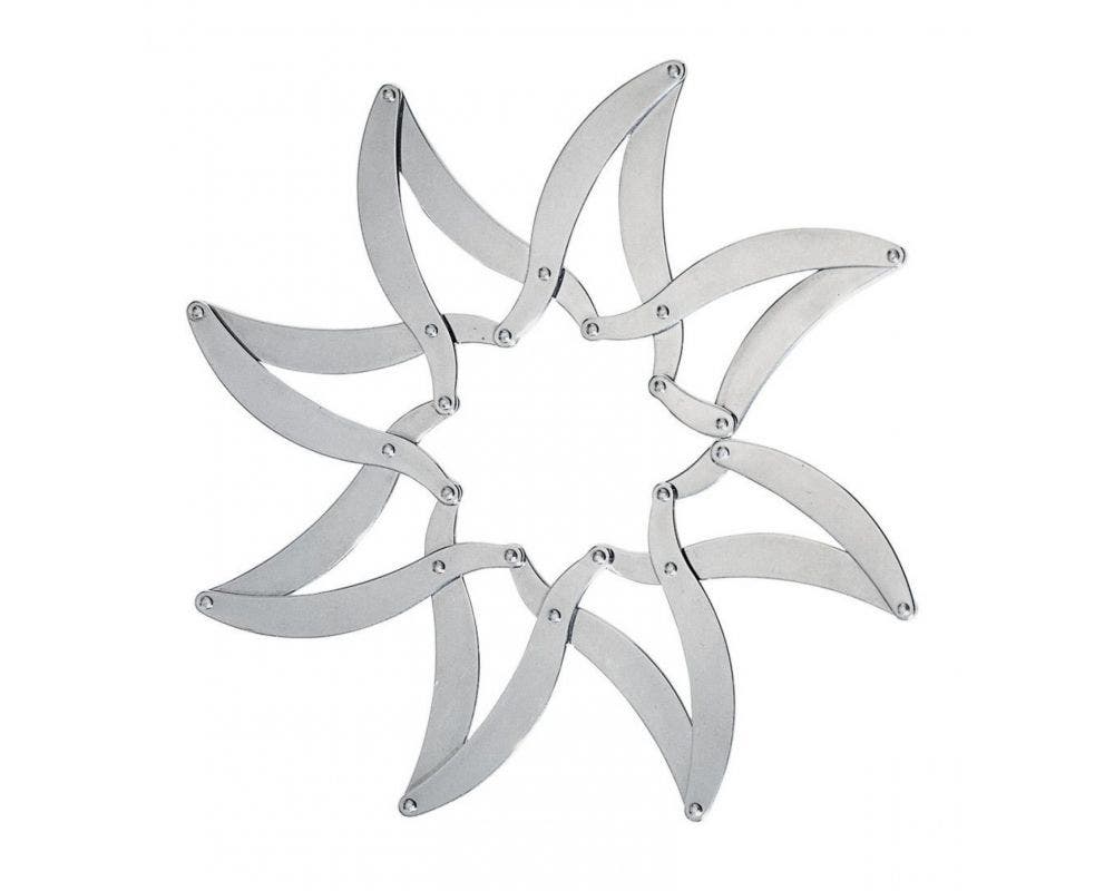 Dessous De Plat Design Alessi 'Augh !' En Acier Inoxydable 18/10 - Diamètre 24cm, Style Pop Et élégant