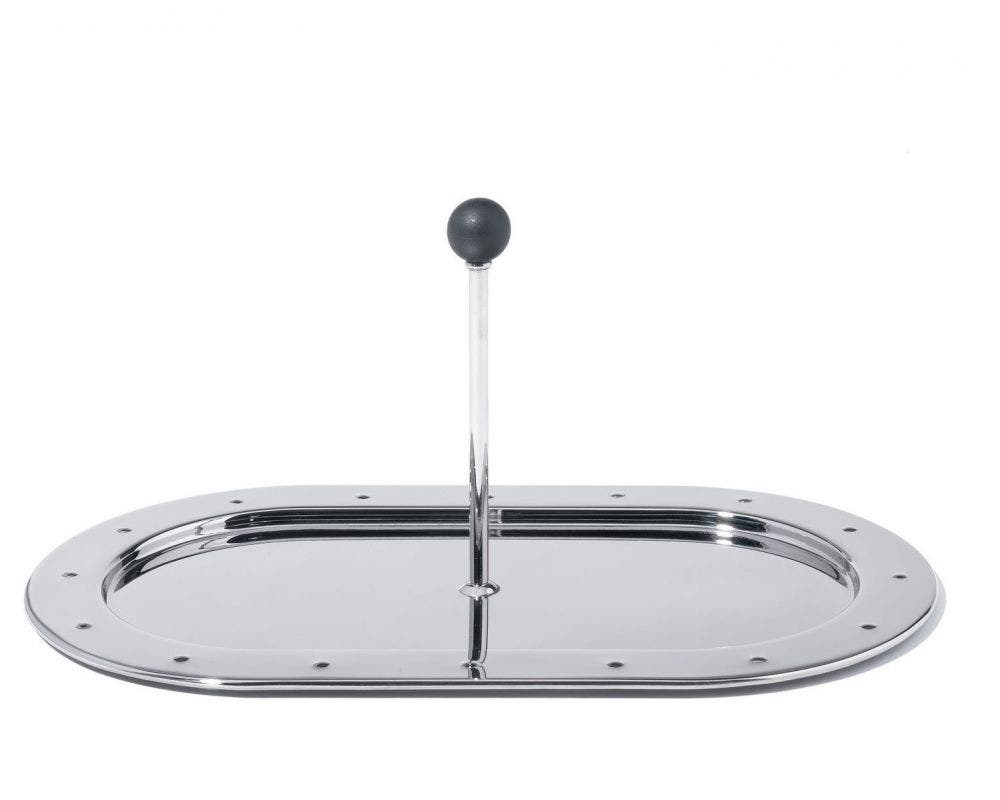 Alessi - Round Tray - Black - Boutique Crème