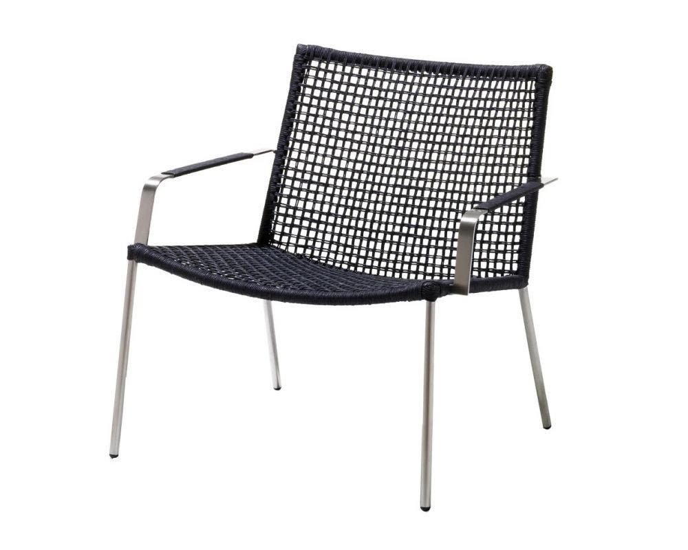 Caneline Straw Lounge Chair