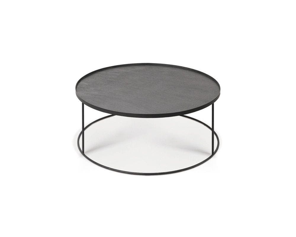 Ethnicraft Round Tray Coffee Table
