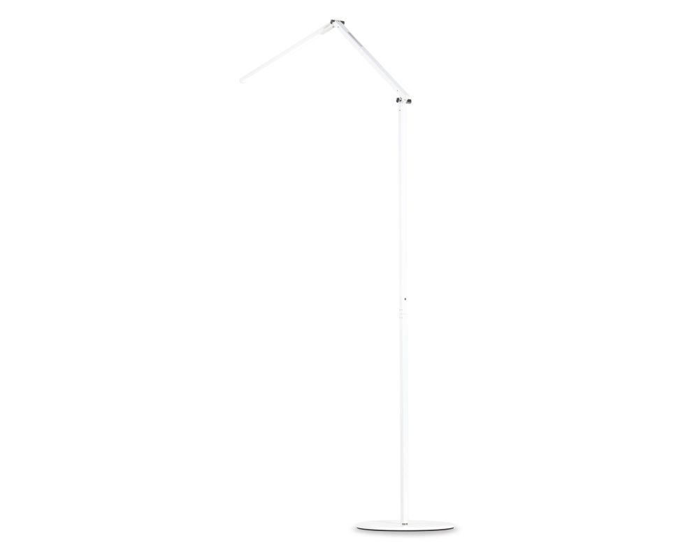 CLEARANCE Koncept ZBar Floor Lamp Warm White, White