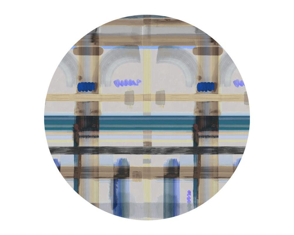 Moooi Corinthian Check Carpet