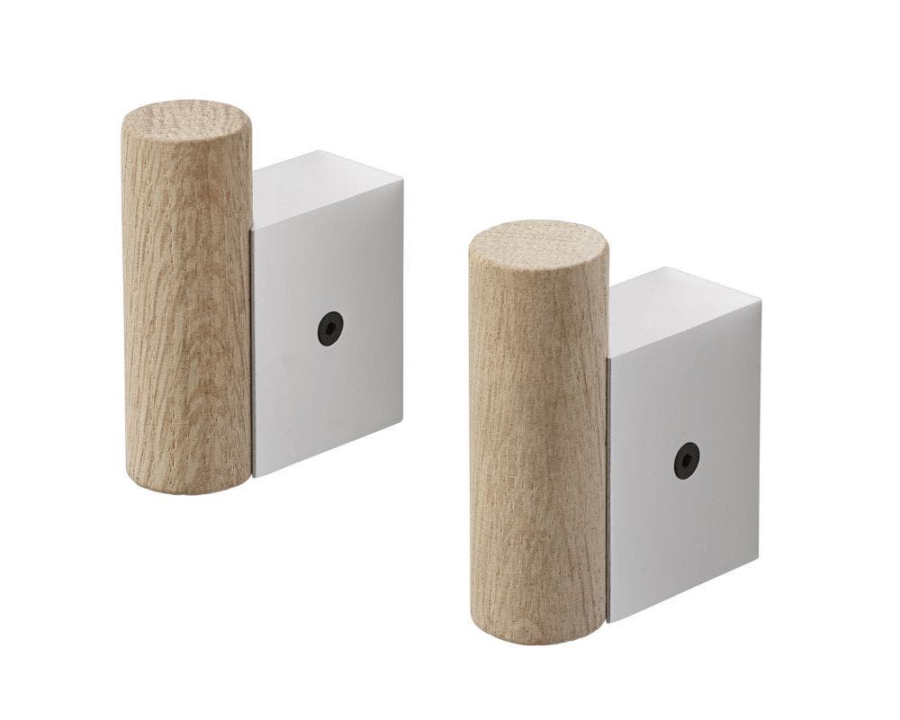 Muuto Attach Coat Hooks (Set of 2)