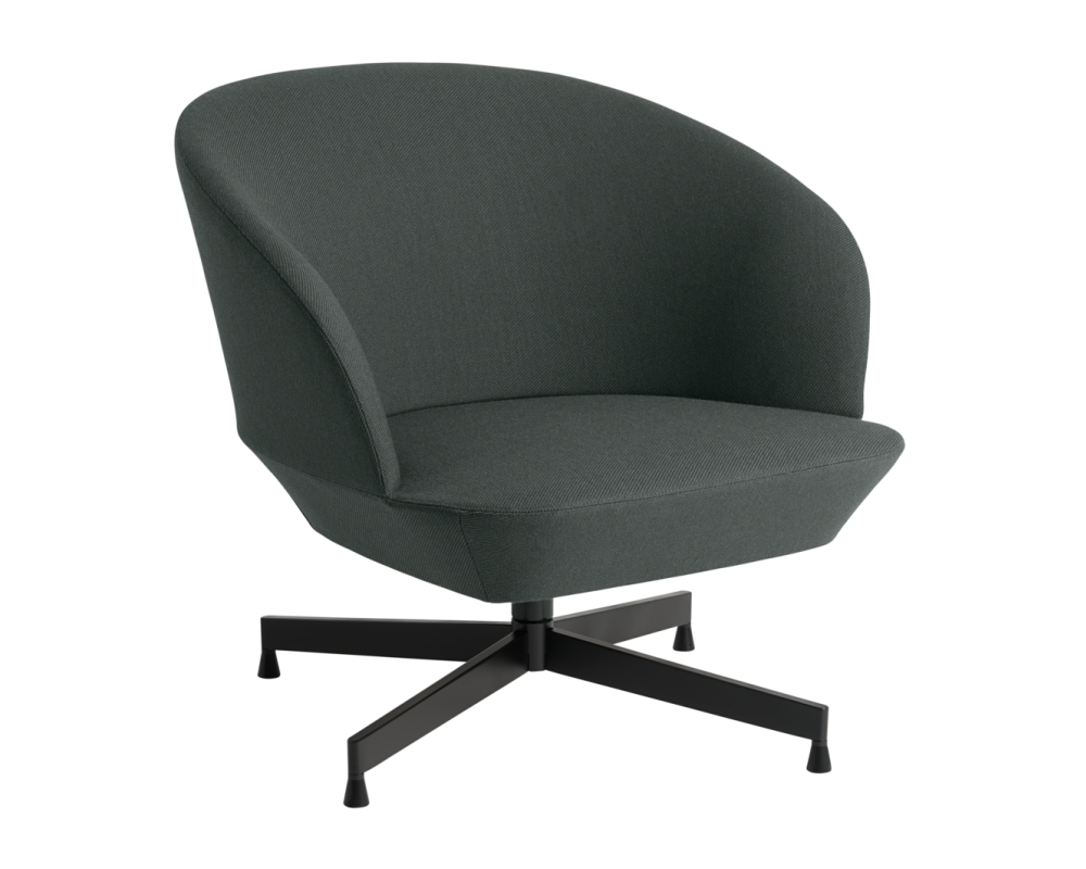 Muuto Oslo Lounge Chair Swivel Base