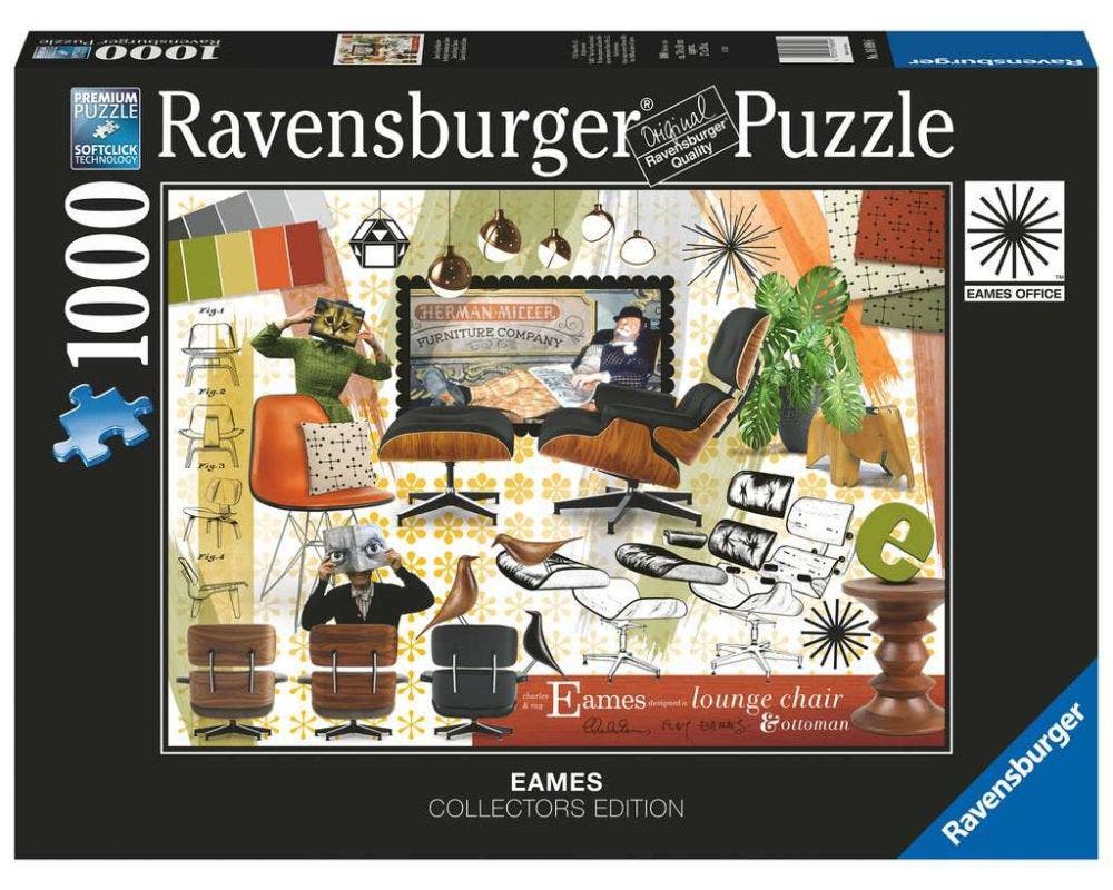 Ravensburger Eames Design Spectrum 1000 Piece Jigsaw Puzzle