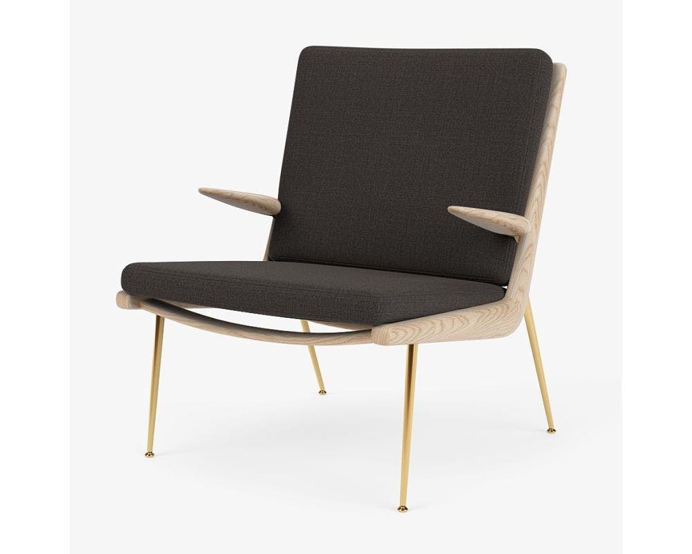 tradition Boomerang HM2 Lounge Chair with Armrest