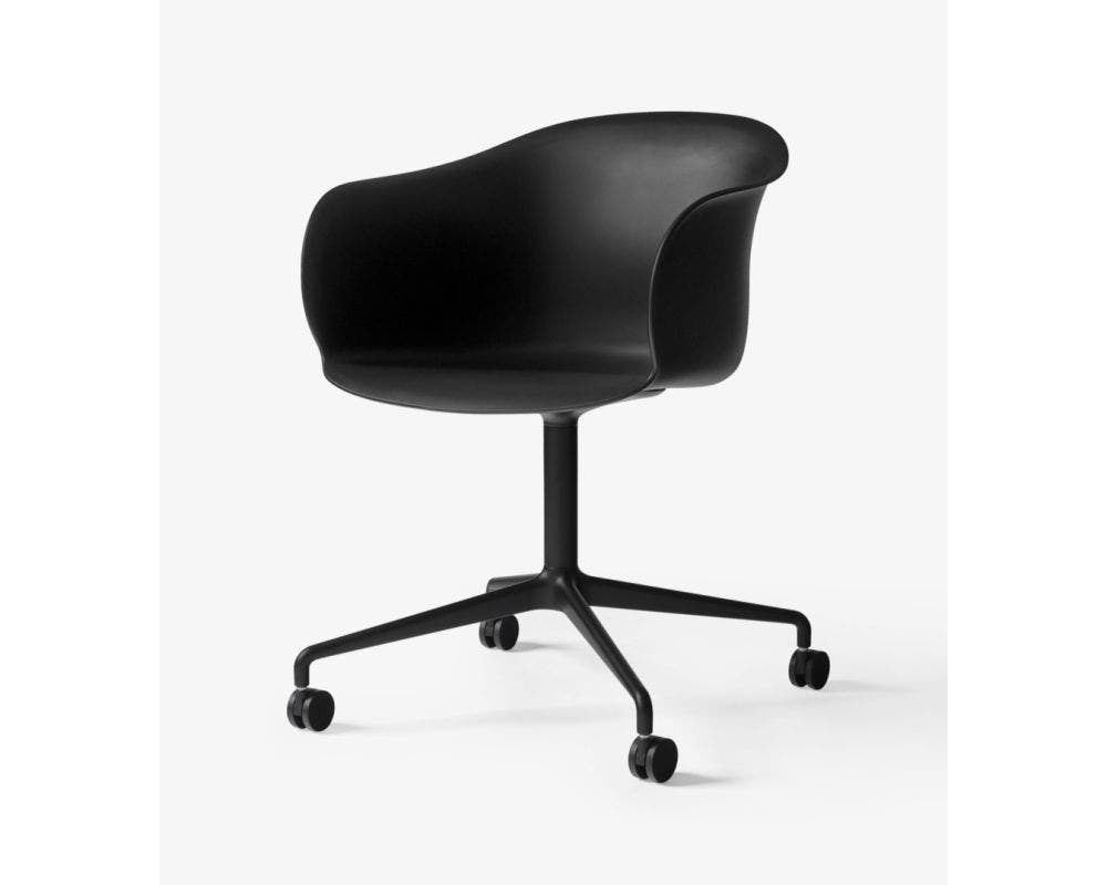 &Tradition Elefy JH36 Swivel Base Chair with Castors