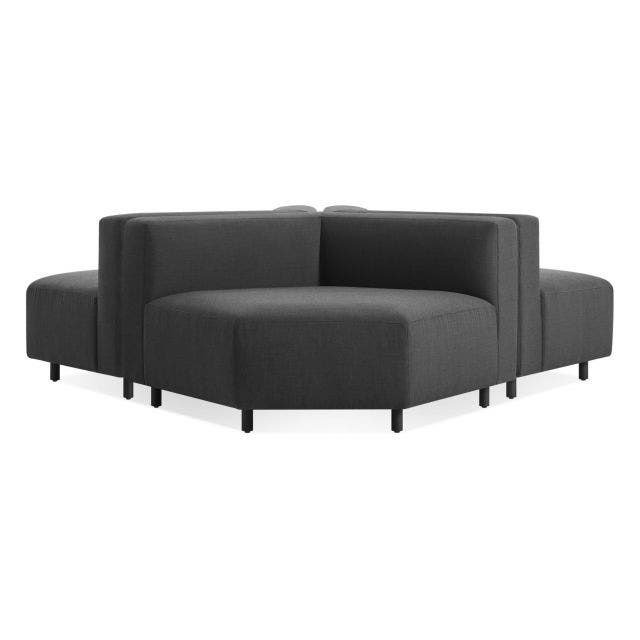 Blu Dot 9 Yard Outdoor Angled Small Sectional Sofa