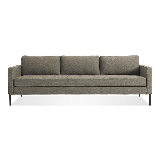 Blu Dot Paramount Sectional Velvet Sofa