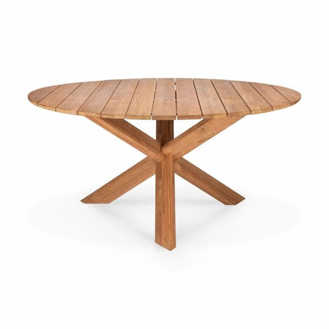 Ethnicraft Oak Circle Dining Table