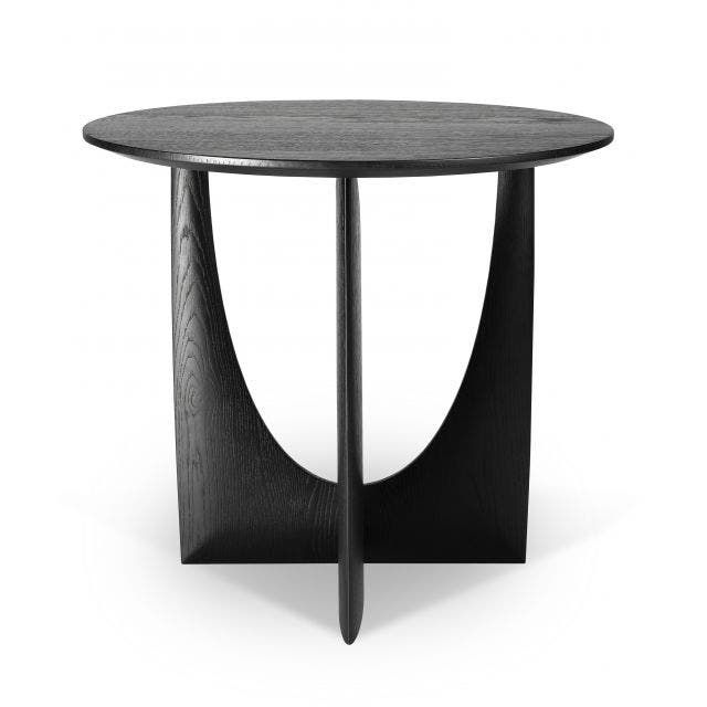 Ethnicraft Fin Black Side Table
