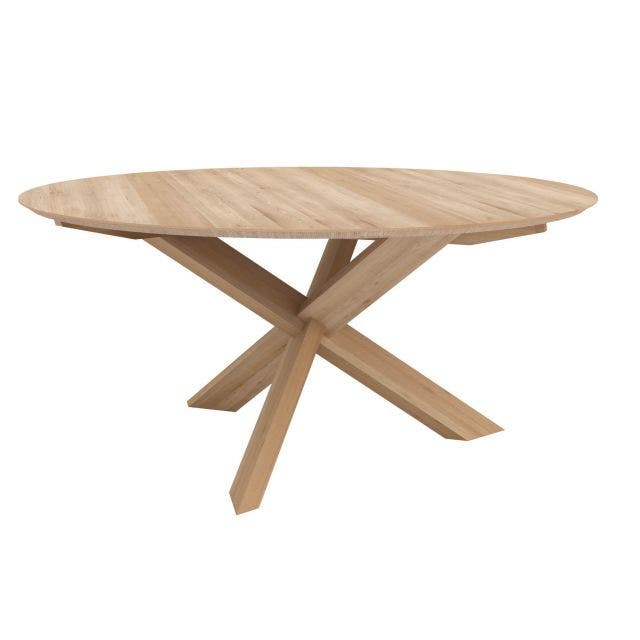 Ethnicraft Circle Outdoor Dining Table