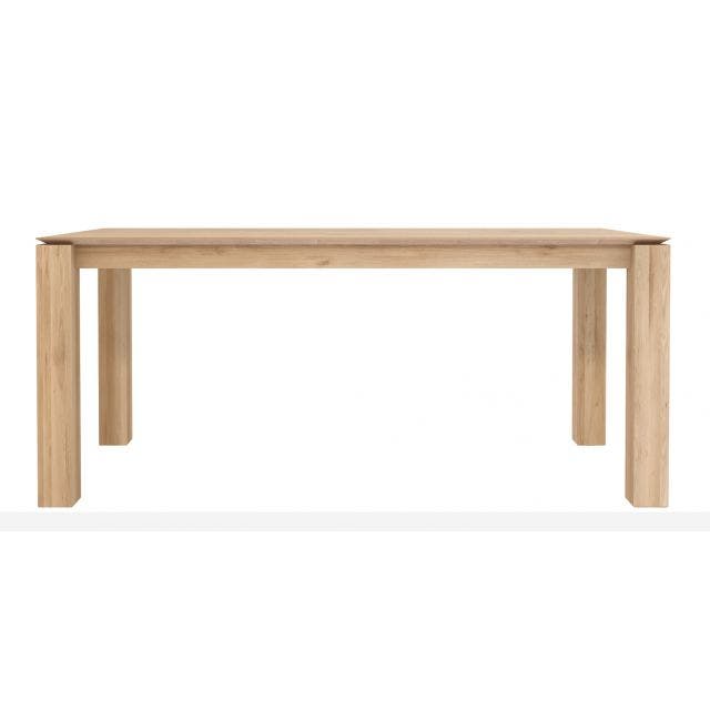 Ethnicraft Oak Slice Extendable Dining Table