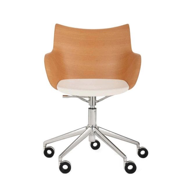 Kartell Q/Wood Arm Chair