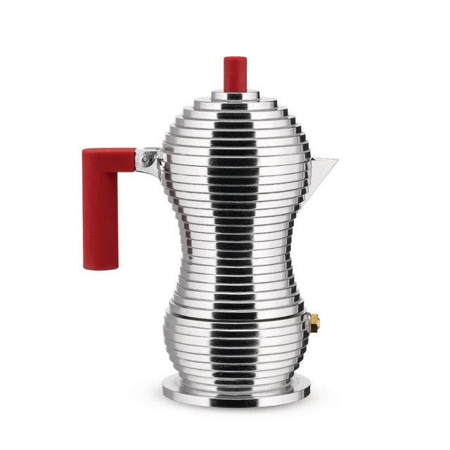 A Di Alessi Alessi AA33/1 Oka Caffettiera Espresso In Fusione Di - 9
