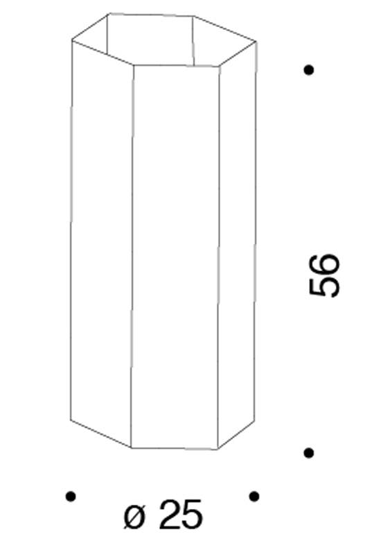 【DANESE】Sicilia 56 Umbrella stand Danese Milano Sicilia Umbrella Stand