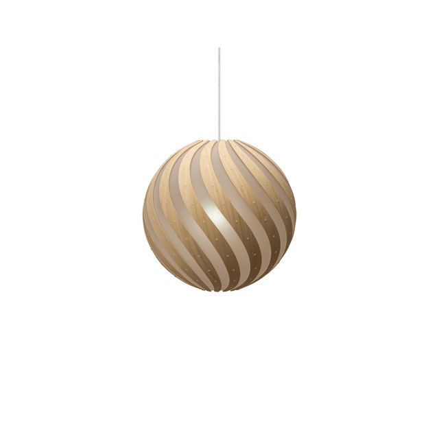 David Trubridge Ebb Bounce Pendant Lamp