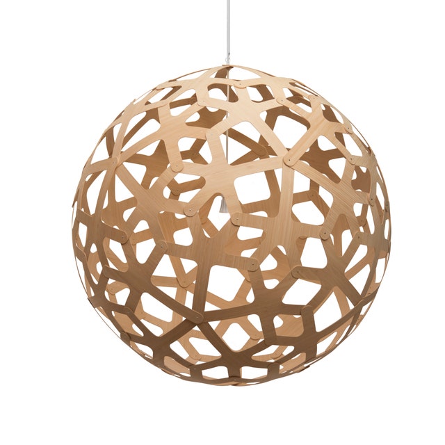 David Trubridge Coral Pendant Lamp