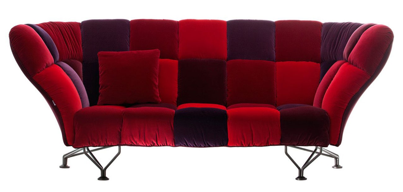 Driade 33 Cuscini Three Seater Sofa