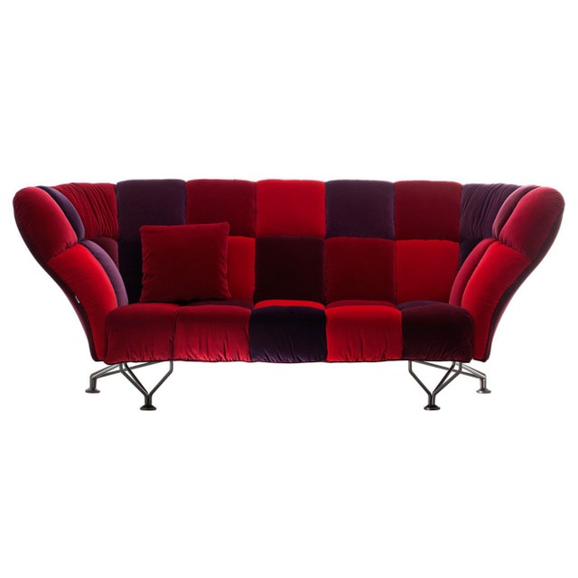 Driade 33 Cuscini Three Seater Sofa