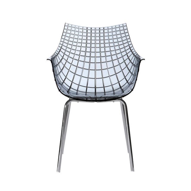 Driade Meridiana Four Leg Chair - Steel Base