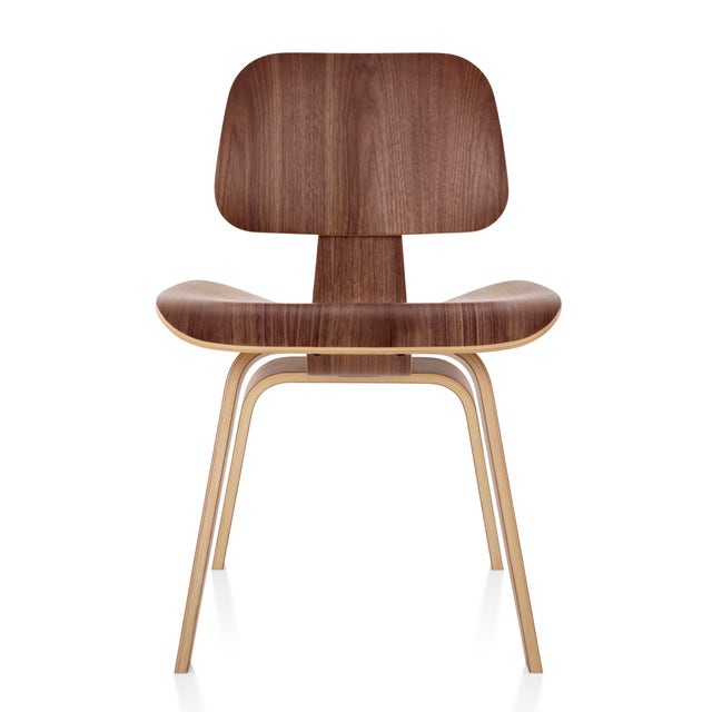 Herman Miller EamesĀ® Molded Plywood Dining Chair - Wood Legs