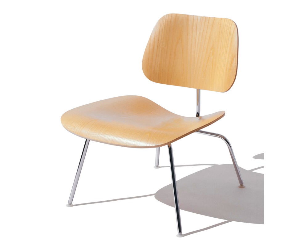 Herman Miller Eames Molded Plywood Lounge Chair Metal Legs (LCM)
