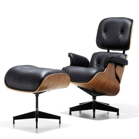 Herman Miller Eames® Lounge Chair and Ottoman Classic (In Stock)