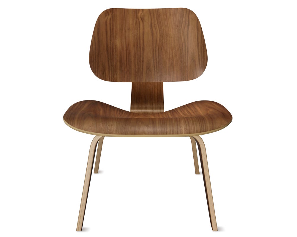Herman Miller Eames Molded Plywood Lounge Chair Wood Legs (LCW)
