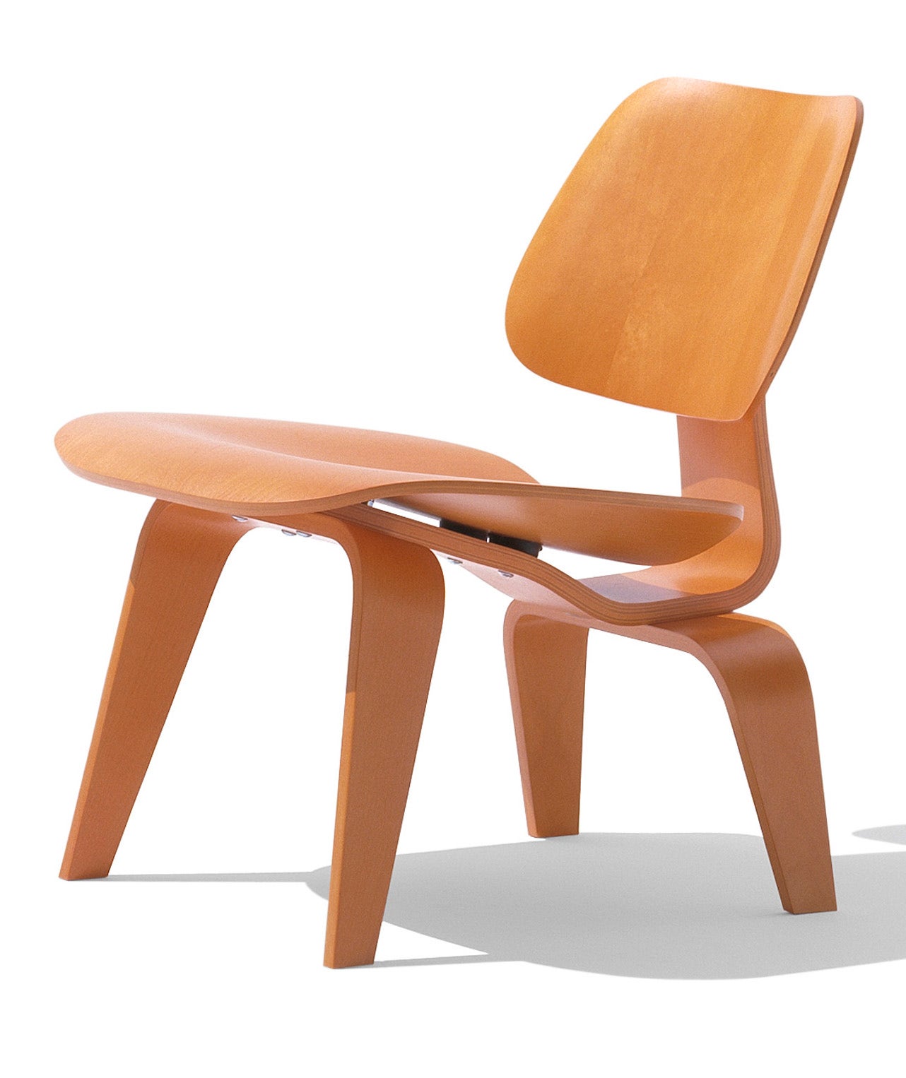 Herman Miller Eames Molded Plywood Lounge Chair - Wood Legs (LCW)