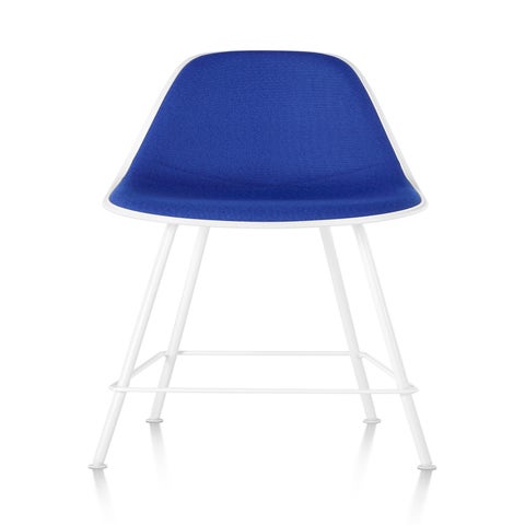 Herman Miller Eames® Molded Plastic Stool - Upholstered