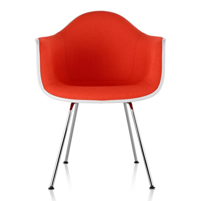 Herman Miller EamesĀ® Molded Plastic Armchair - Upholstered