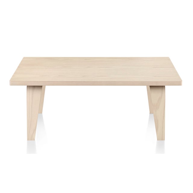Herman Miller EamesĀ® Molded Plywood Rectangular Coffee Table Wood Base