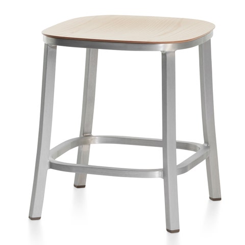 Emeco 1 Inch Counter Stool - Upholstered