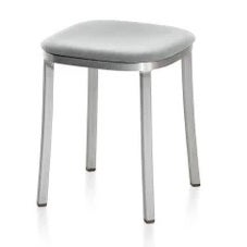 Emeco 1 Inch Small Stool - Upholstered