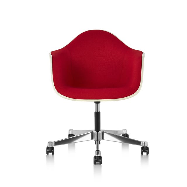 Herman Miller Eames® Molded Plastic Task Armchair - Upholstered