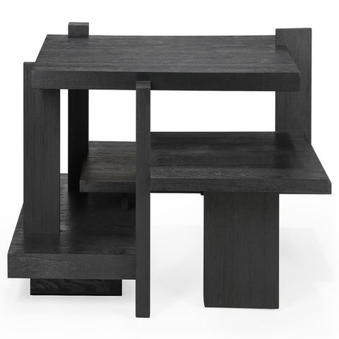 CLEARANCE Ethnicraft Abstract Black Coffee Table
