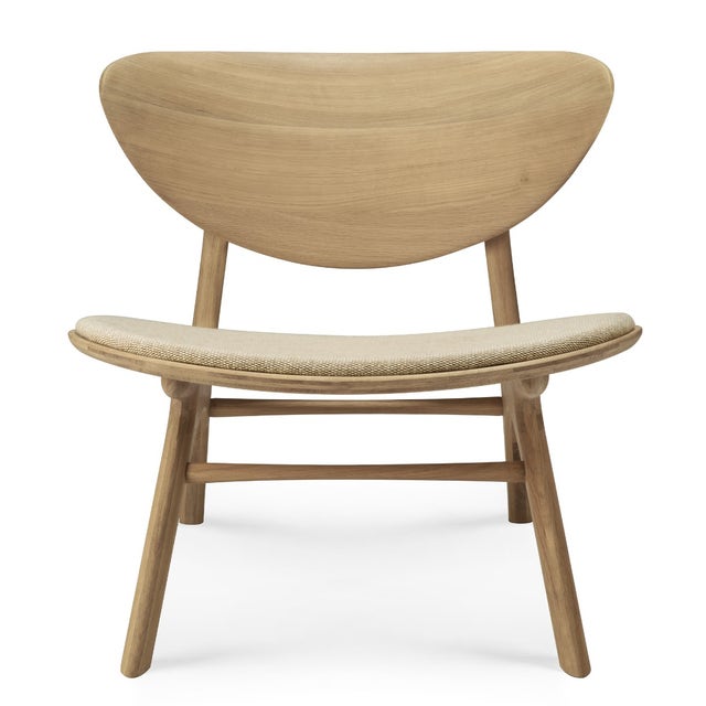 Ethnicraft Eye Lounge Chair - Upholstered