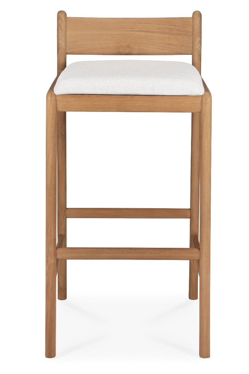 Ethnicraft Jack Outdoor Teak Bar Stool 