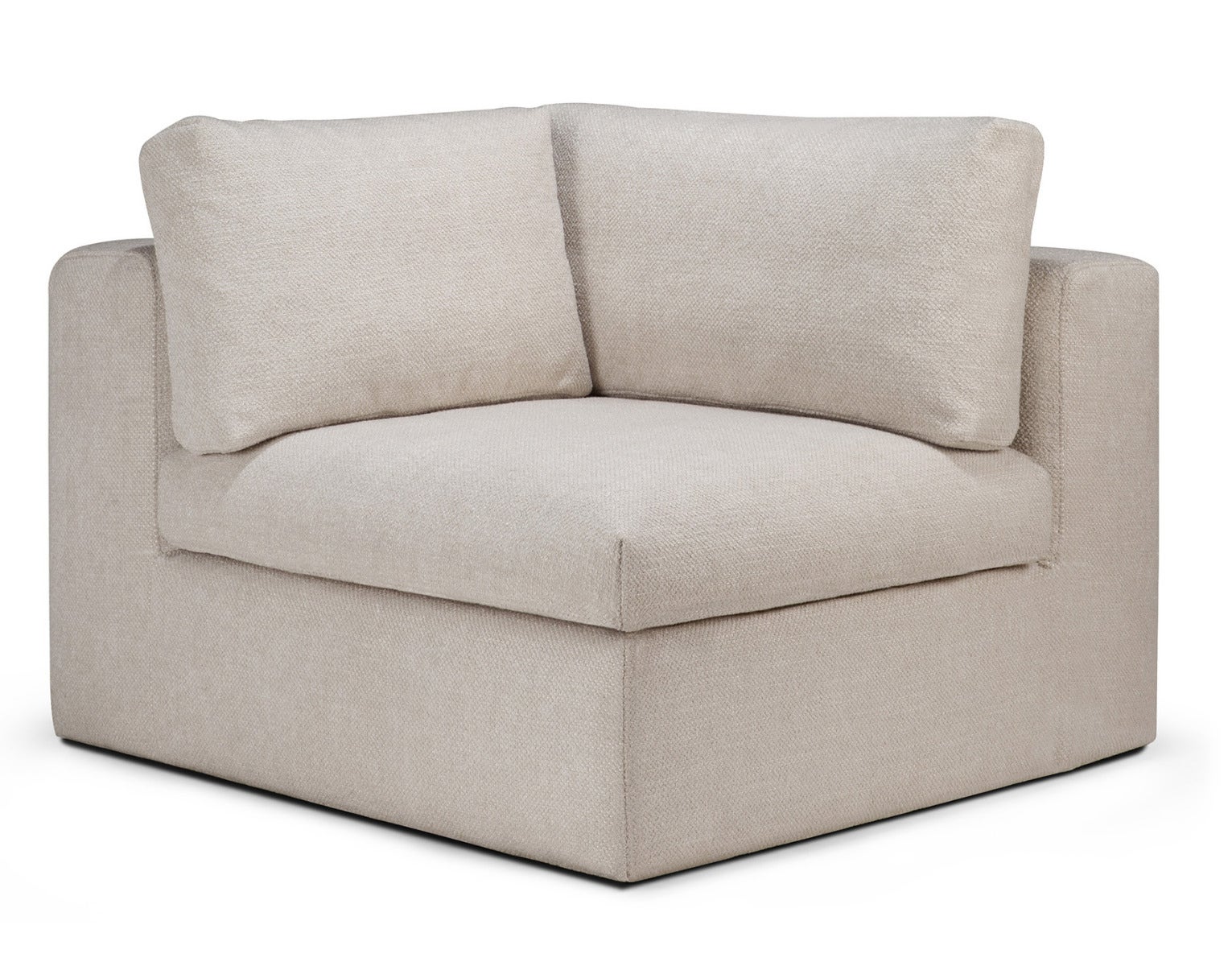 Ethnicraft Mellow Corner Sofa with Removable Frame Cover
