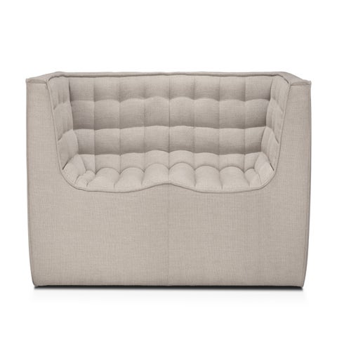 Ethnicraft N701 Two Seater Arm Sofa