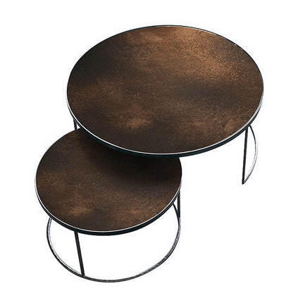 Ethnicraft Nesting Coffee Tables (Set of 2)