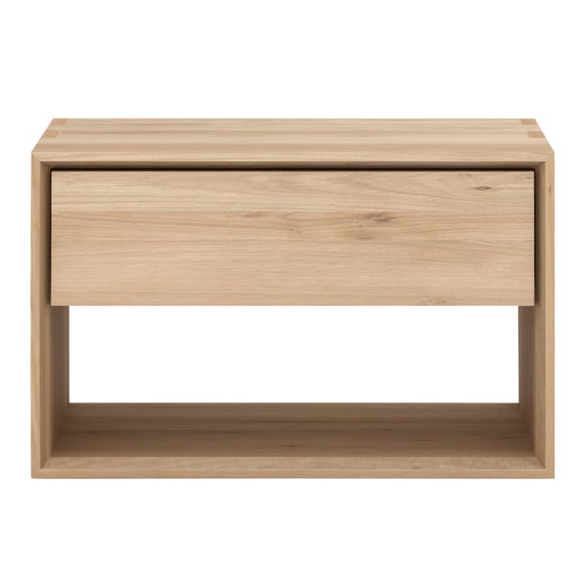 Ethnicraft Nordic II Bedside Table with 1 Drawer