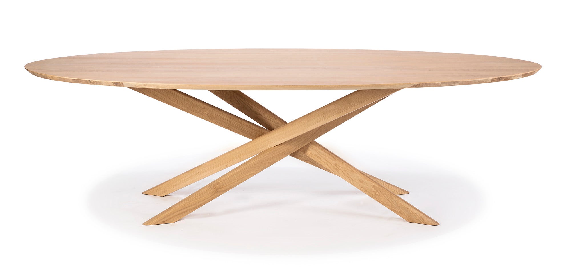 Ethnicraft Oak Mikado Oval Dining Table