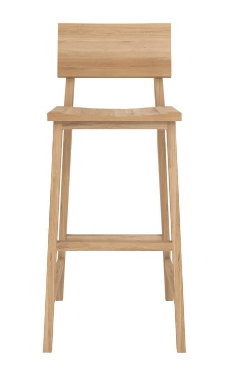 Ethnicraft Oak N4 Bar Stool