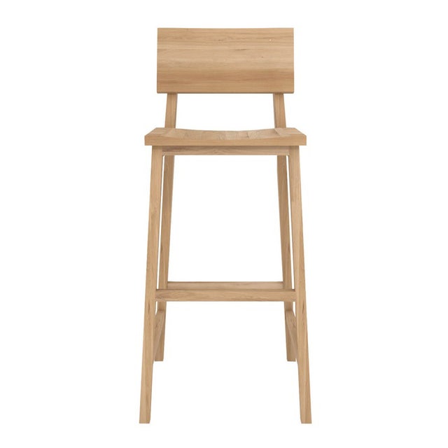 Ethnicraft Oak N4 Bar Stool