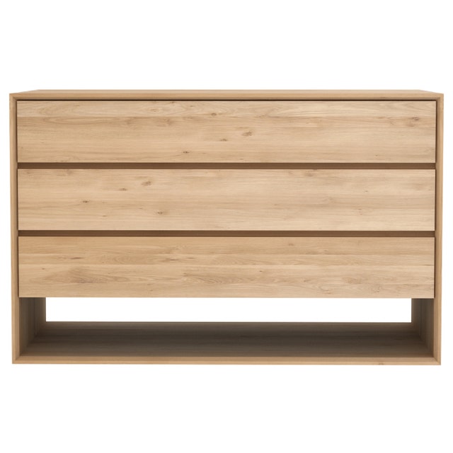 Ethnicraft Oak Nordic Chest of Drawers