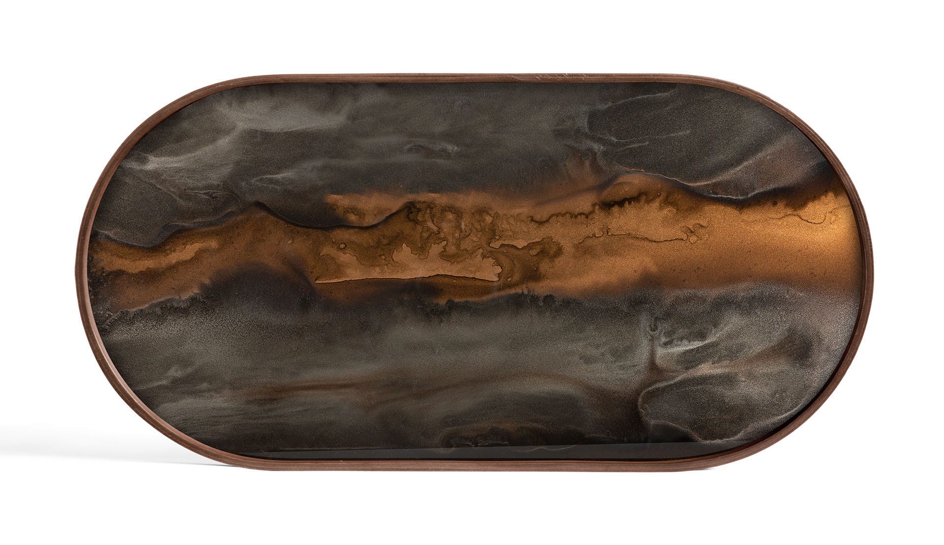 Ethnicraft Oblong Tray Side Table