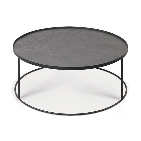 Ethnicraft Round Tray Coffee Table